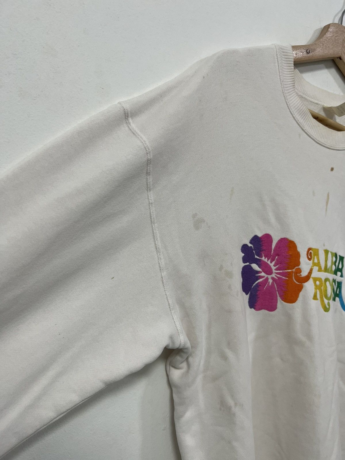 Japanese Brand × Vintage Vintage Alba Rosa Embroidered Rainbow Design Distressed Size US M / EU 48-50 / 2 - 10 Thumbnail