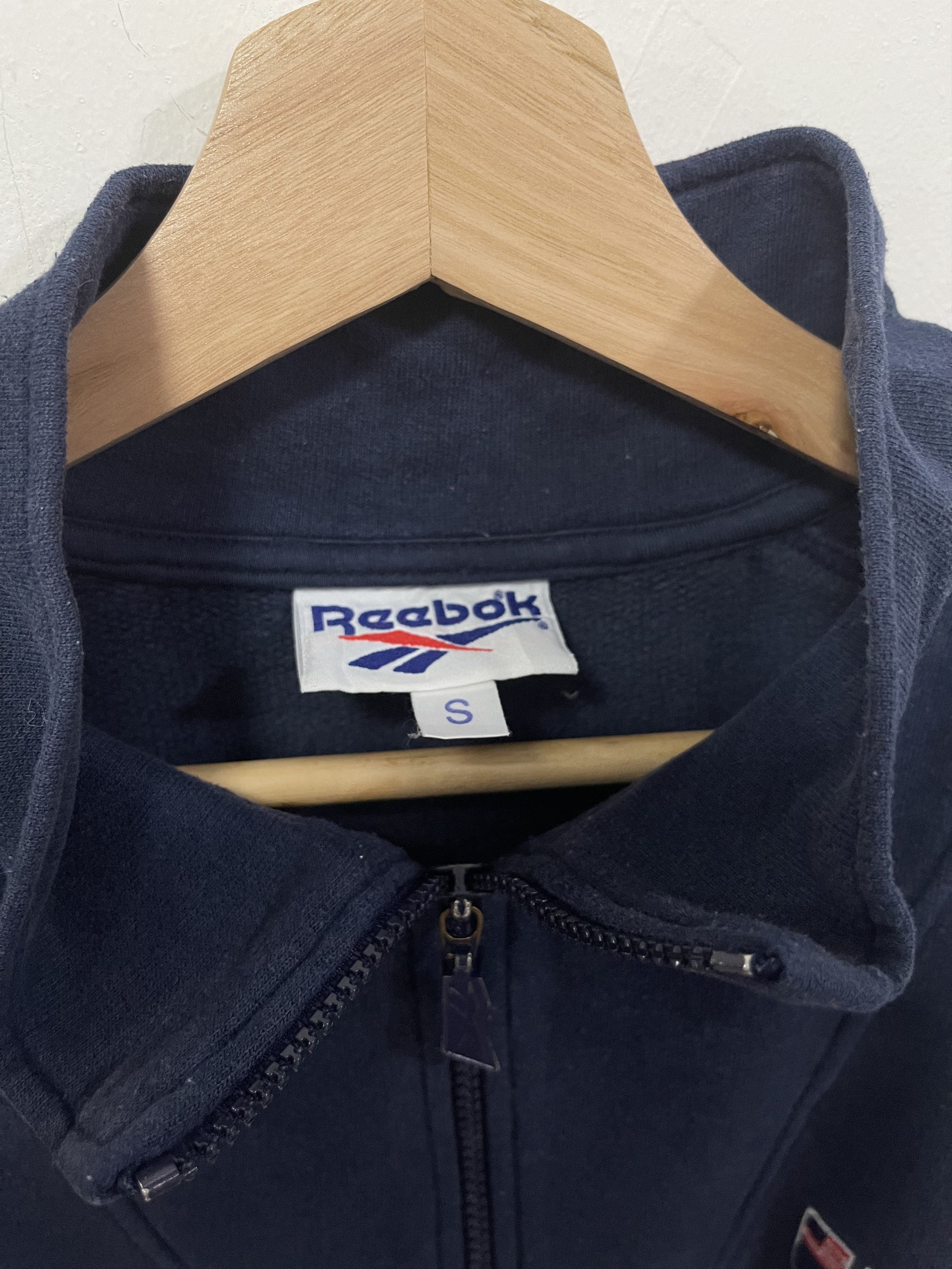 Reebok × Vintage Vintage Reebok Usa Flag Half Zip Sweatshirt Size US M / EU 48-50 / 2 - 10 Thumbnail