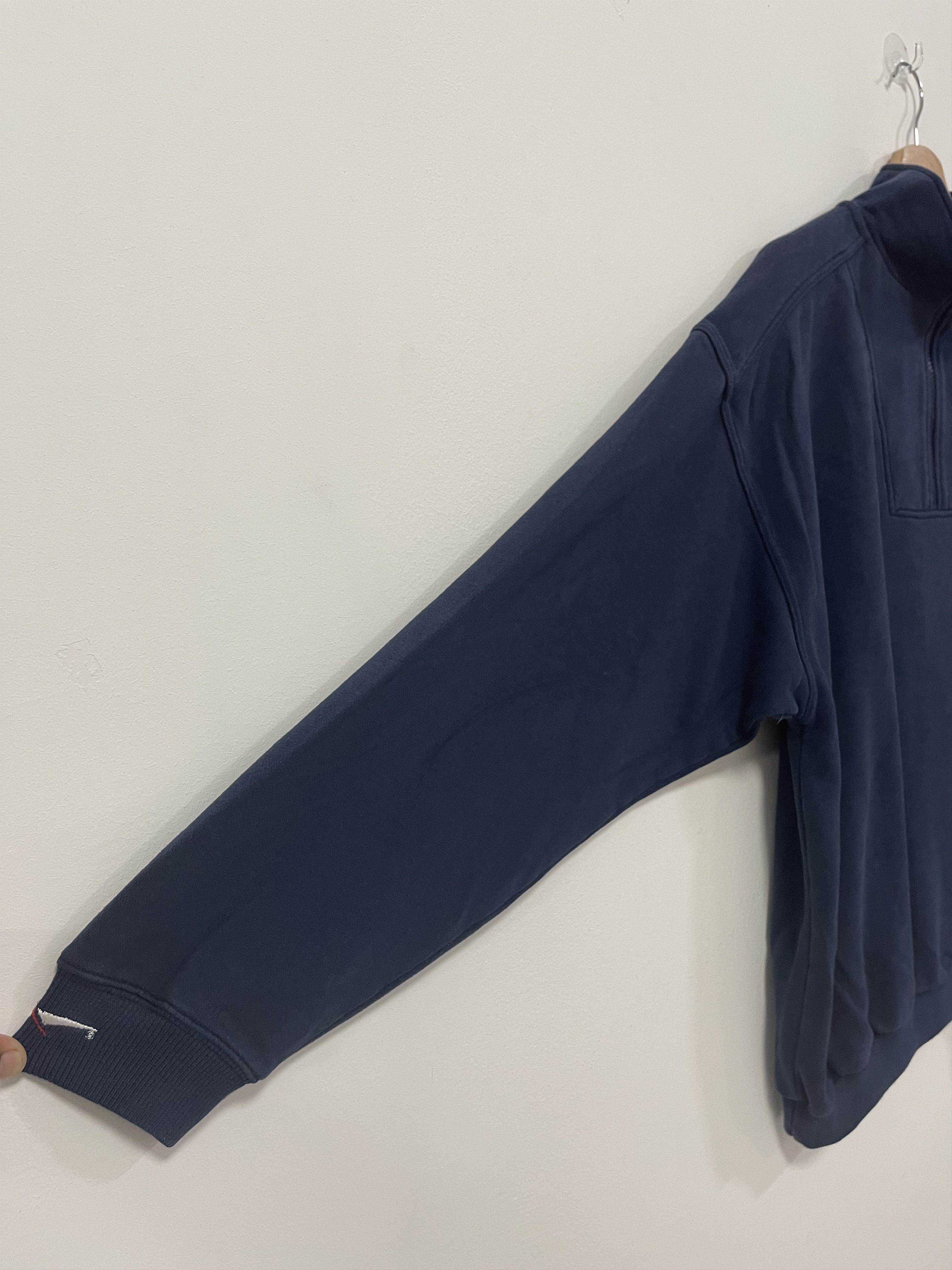 Reebok × Vintage Vintage Reebok Usa Flag Half Zip Sweatshirt Size US M / EU 48-50 / 2 - 7 Thumbnail