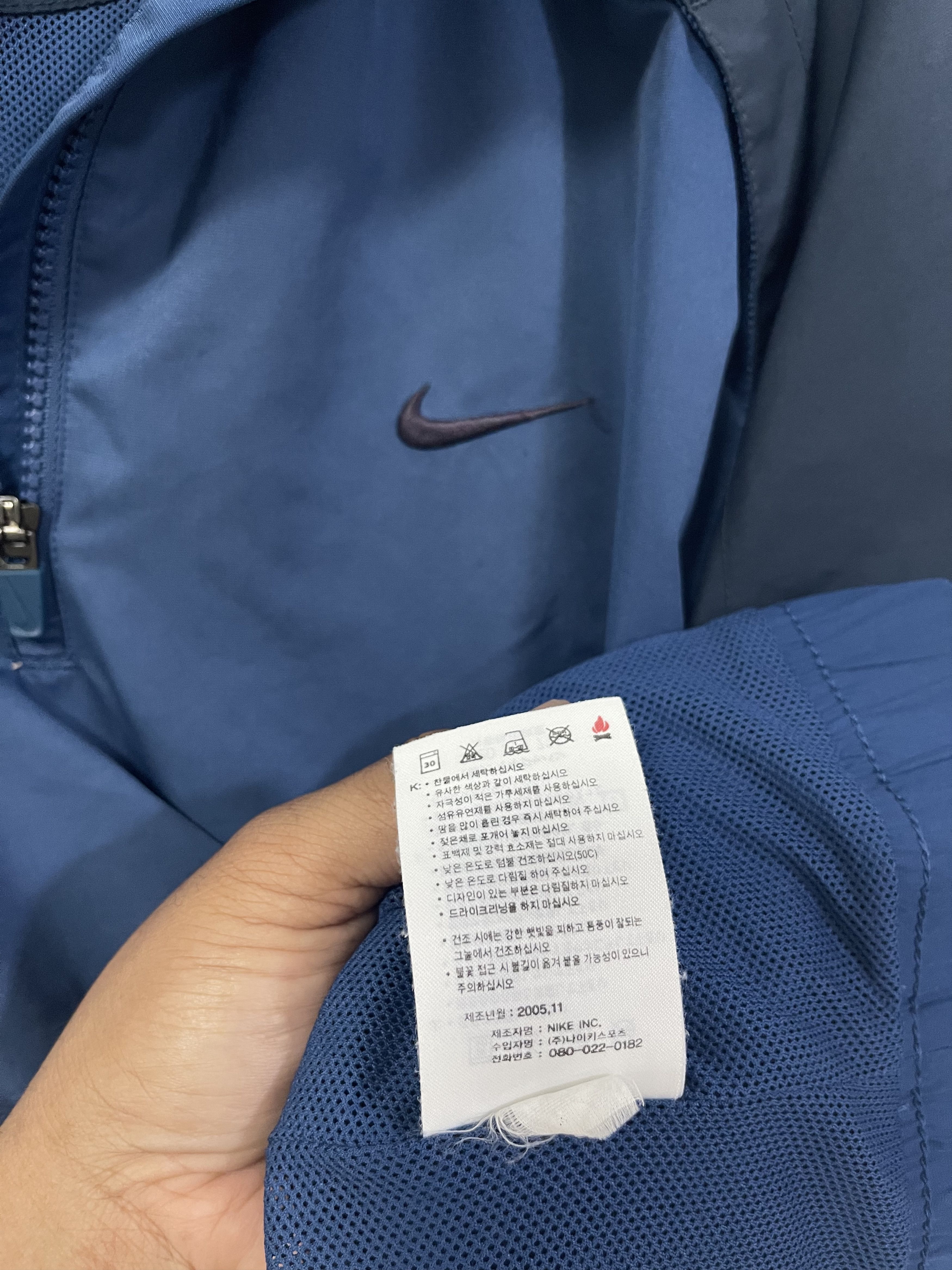 Vintage Nike Golf Mini Logo Windbreaker Jackets
