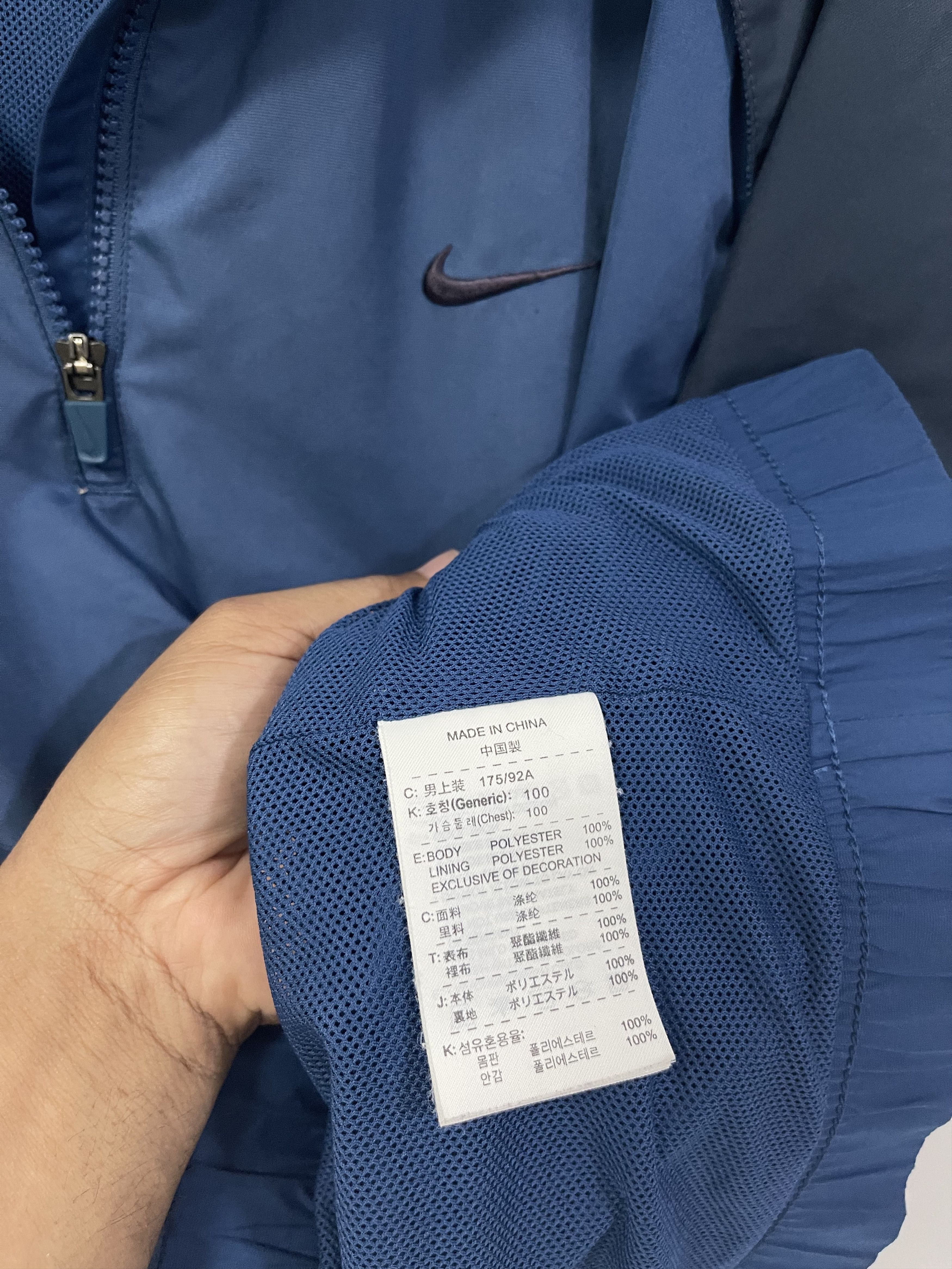 Vintage Nike Golf Mini Logo Windbreaker Jackets