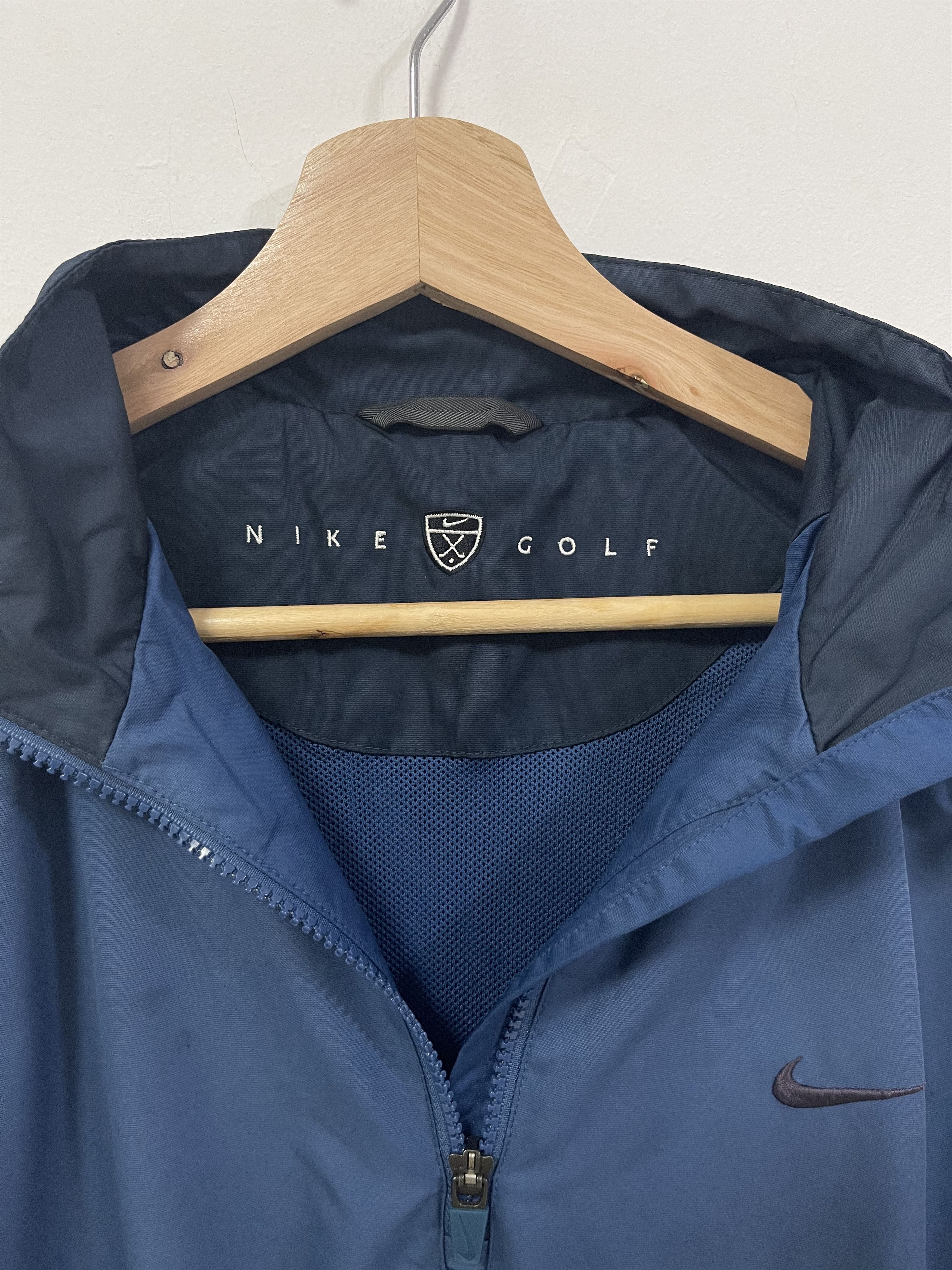 Vintage Nike Golf Mini Logo Windbreaker Jackets