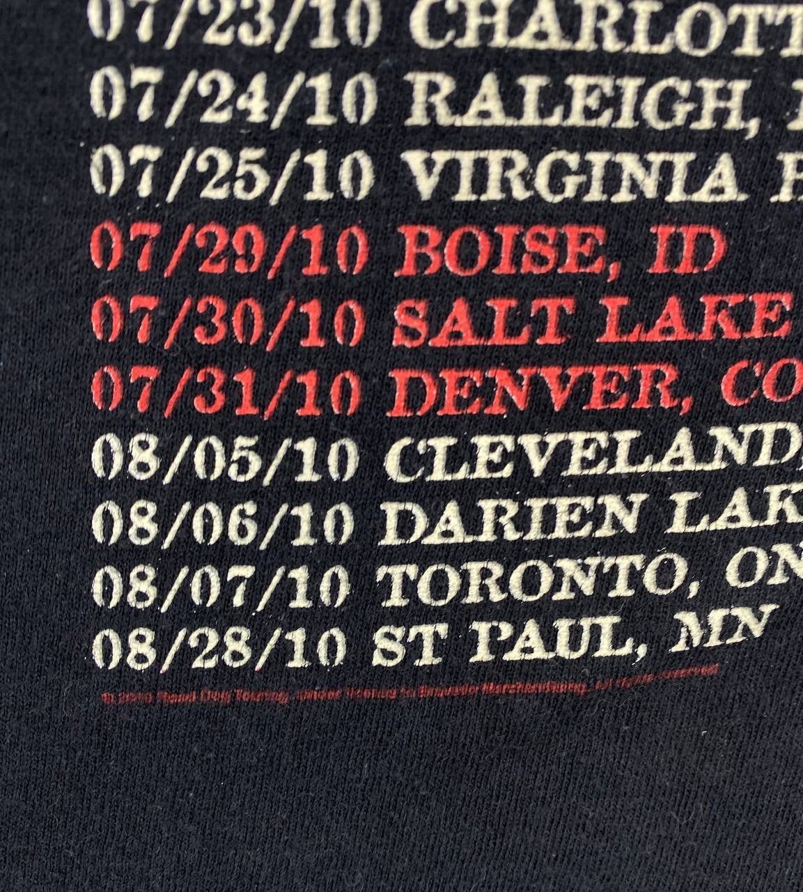 Band Tees Tim McGraw Southern Voice Tour Tees Rock Band Tees T Shirts Size US M / EU 48-50 / 2 - 8 Thumbnail