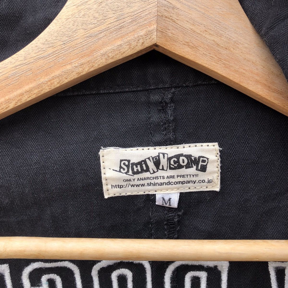 Japanese Brand PUNK STYLE SHINN COMP PARACHUTE JACKET CITY ROCKER BIG LOGO Size US M / EU 48-50 / 2 - 15 Thumbnail