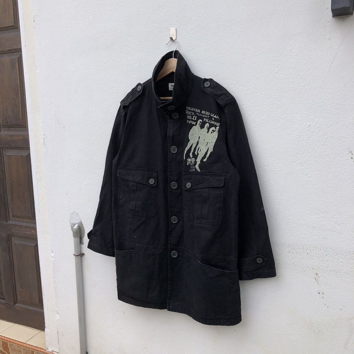 Japanese Brand PUNK STYLE SHINN COMP PARACHUTE JACKET CITY ROCKER BIG LOGO Size US M / EU 48-50 / 2 - 3 Thumbnail