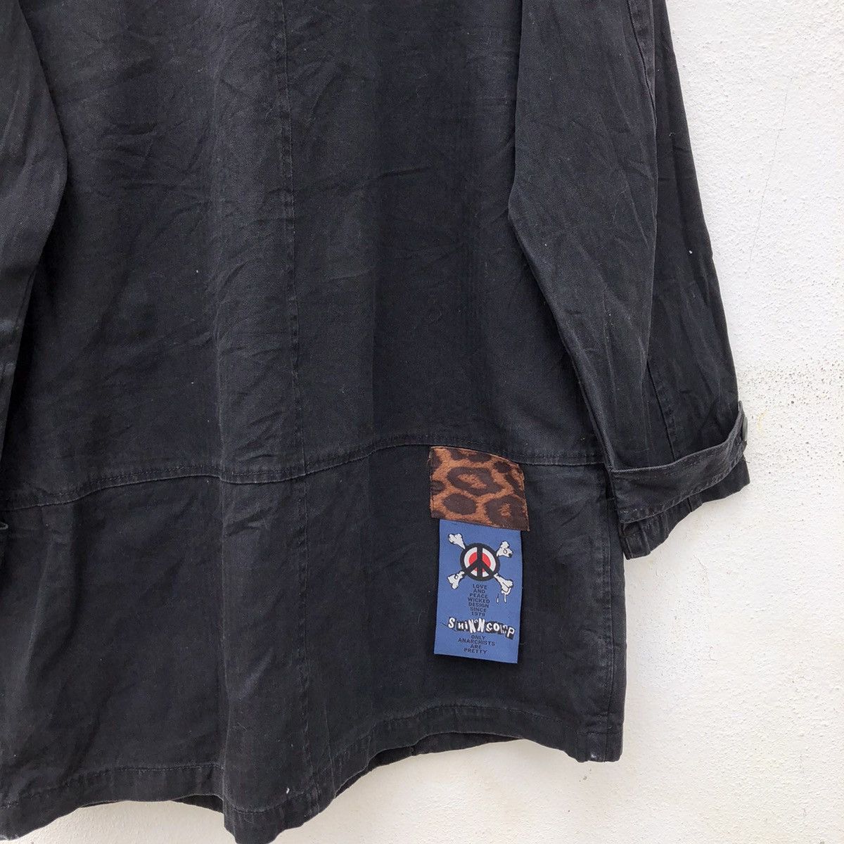 Japanese Brand PUNK STYLE SHINN COMP PARACHUTE JACKET CITY ROCKER BIG LOGO Size US M / EU 48-50 / 2 - 11 Thumbnail