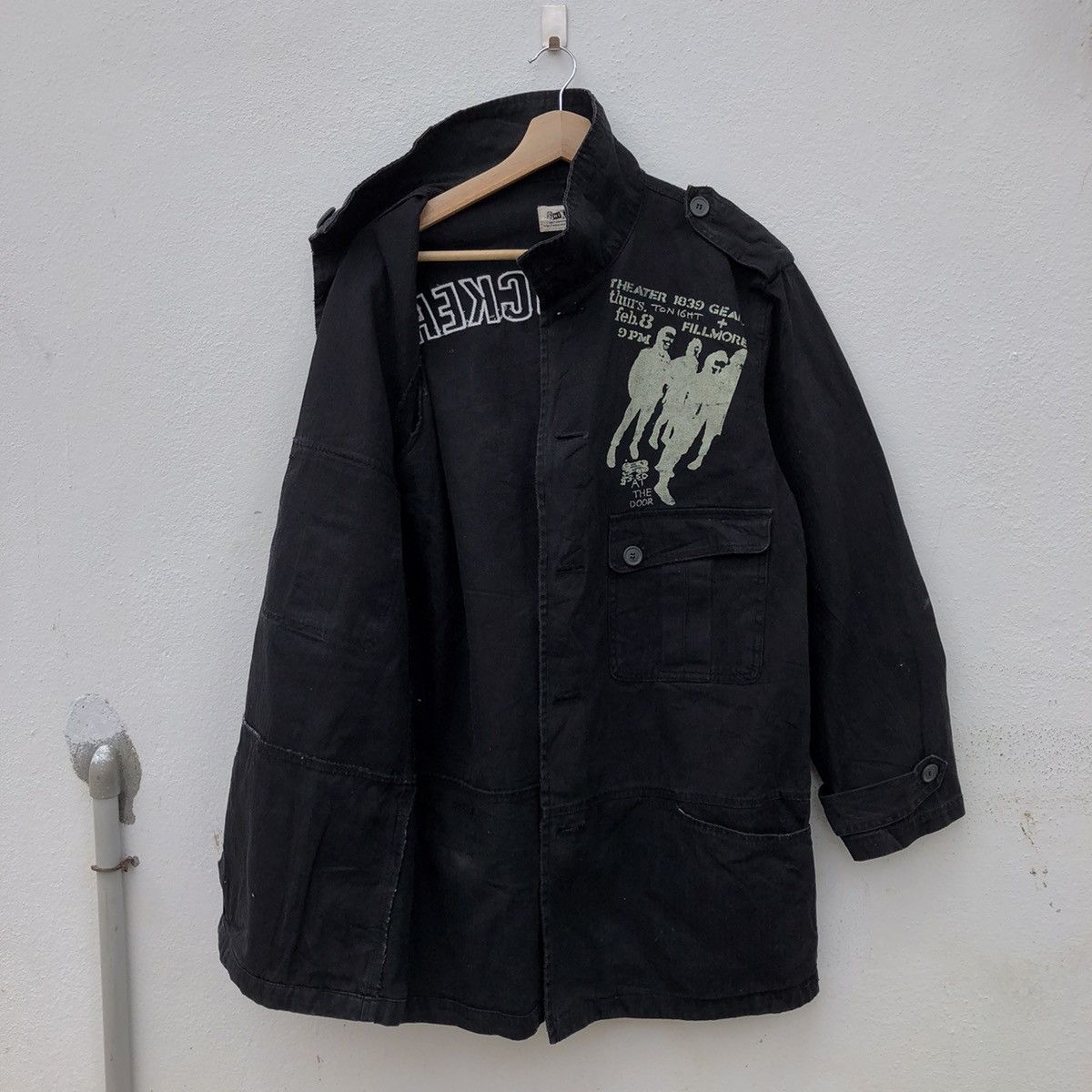 Japanese Brand PUNK STYLE SHINN COMP PARACHUTE JACKET CITY ROCKER BIG LOGO Size US M / EU 48-50 / 2 - 14 Thumbnail