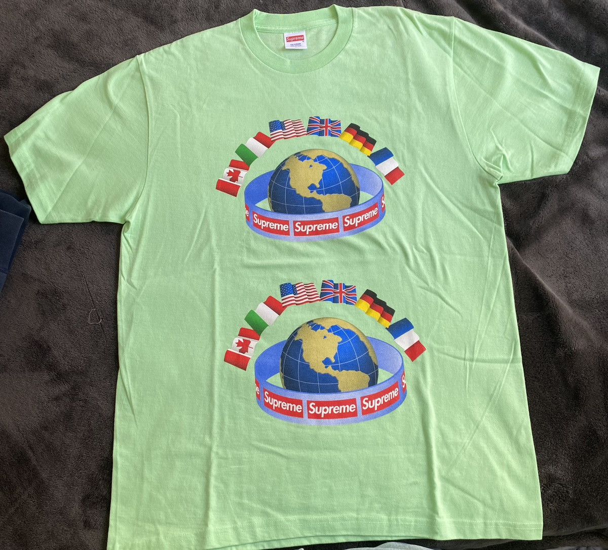 Supreme Worldwide Sample/test print tee