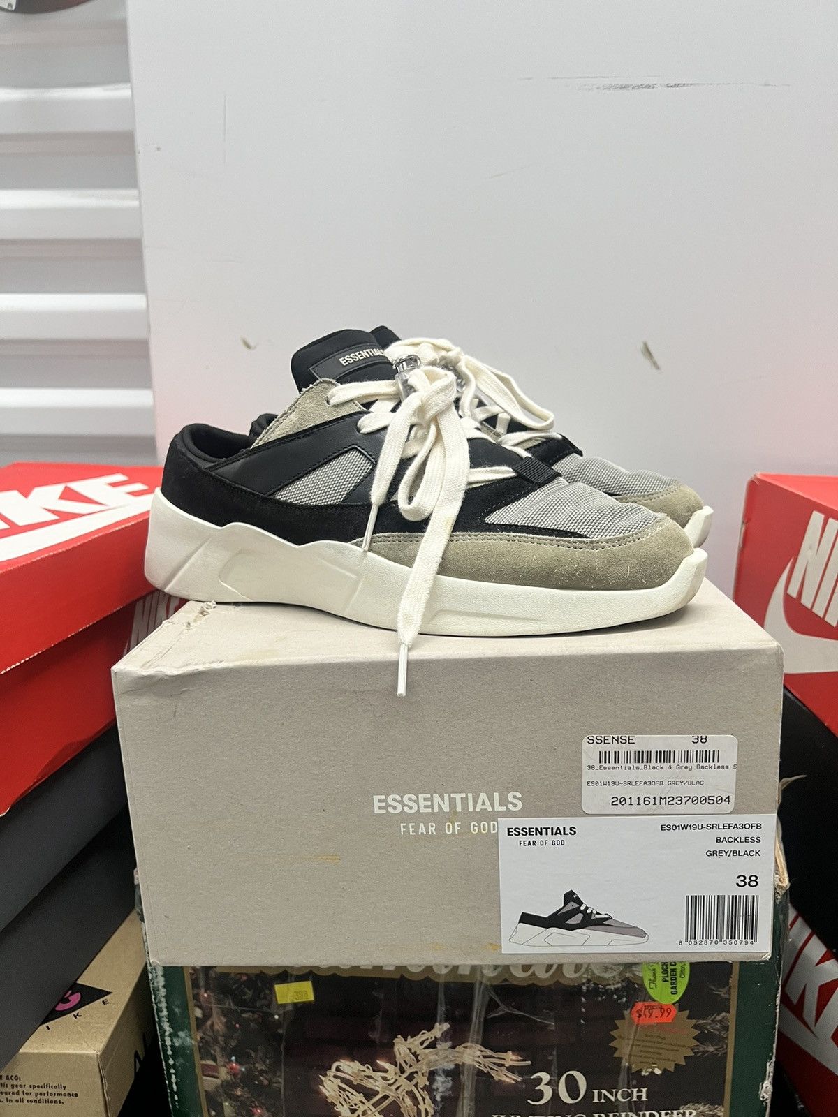 Essentials × Fear of God FOG Essentials backless size 38 Size US 7.5 / EU 40-41 - 4 Thumbnail
