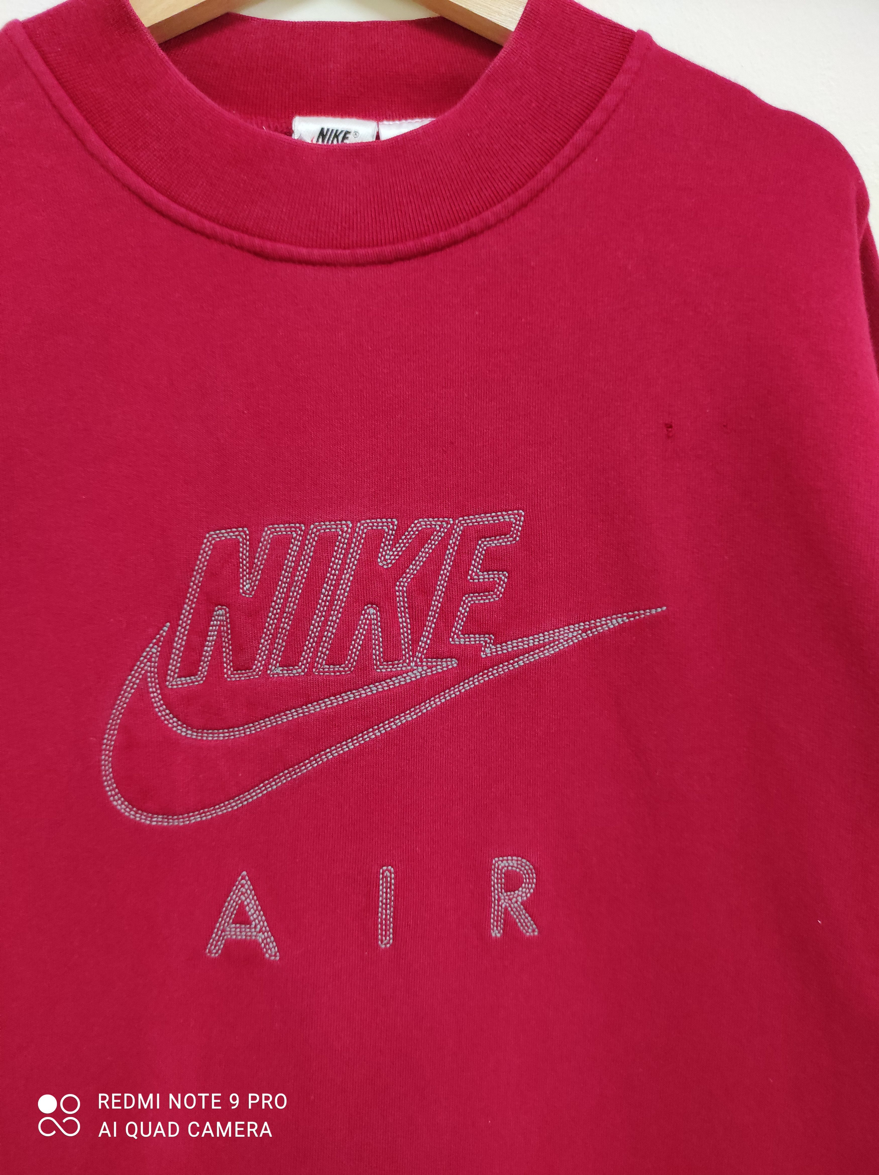 Nike Vintage Nike Air Embroidery Logo Sweatshirt Size US M / EU 48-50 / 2 - 5 Thumbnail