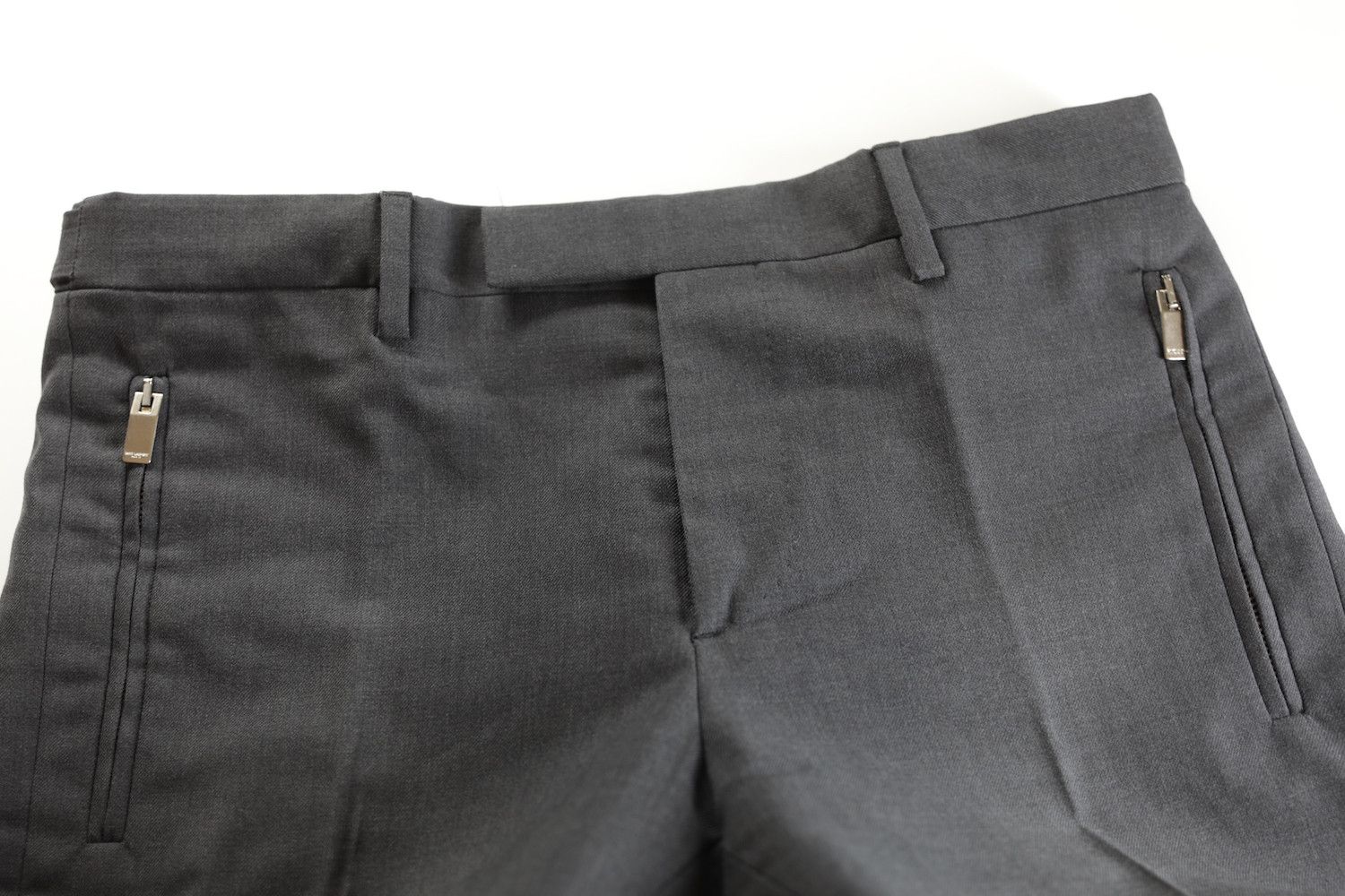 Saint Laurent Paris SAINT LAURENT WOOL TROUSERS Size 36R - 2 Thumbnail