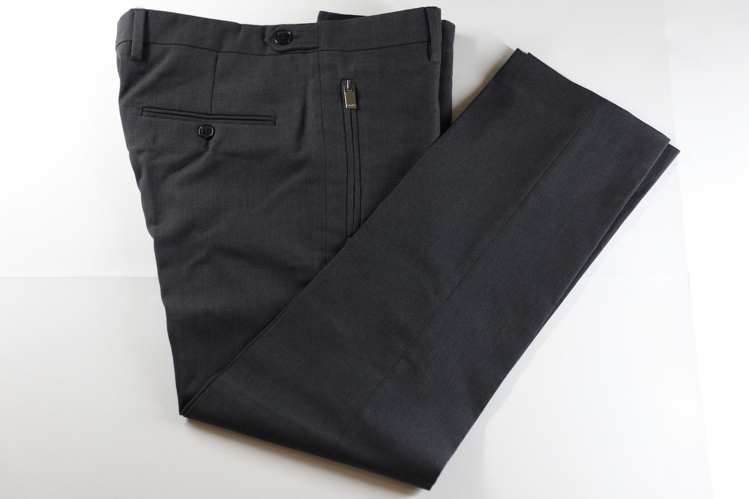 Saint Laurent Paris SAINT LAURENT WOOL TROUSERS Size 36R - 1 Thumbnail