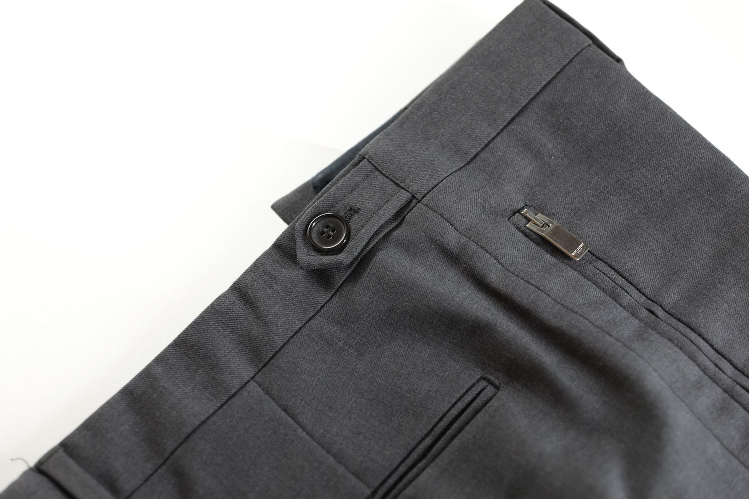 Saint Laurent Paris SAINT LAURENT WOOL TROUSERS Size 36R - 6 Thumbnail