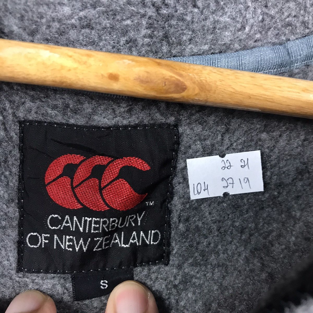 Canterbury of New Zealand Canterbury Of New Zealand Fleece Hoodies jacket Size US S / EU 44-46 / 1 - 6 Thumbnail