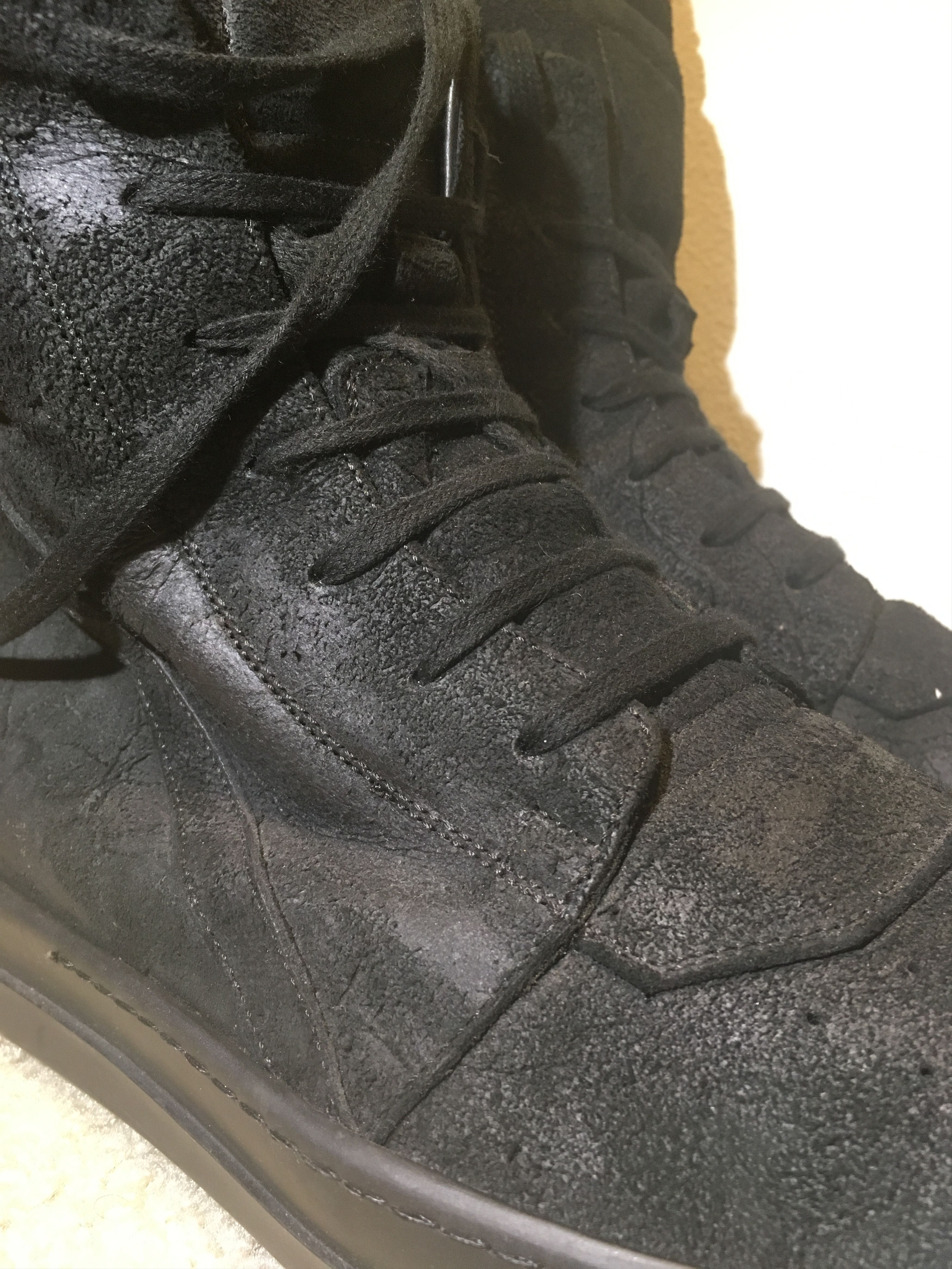 Rick Owens Black Blistered geobaskets Size US 11 / EU 44 - 3 Thumbnail