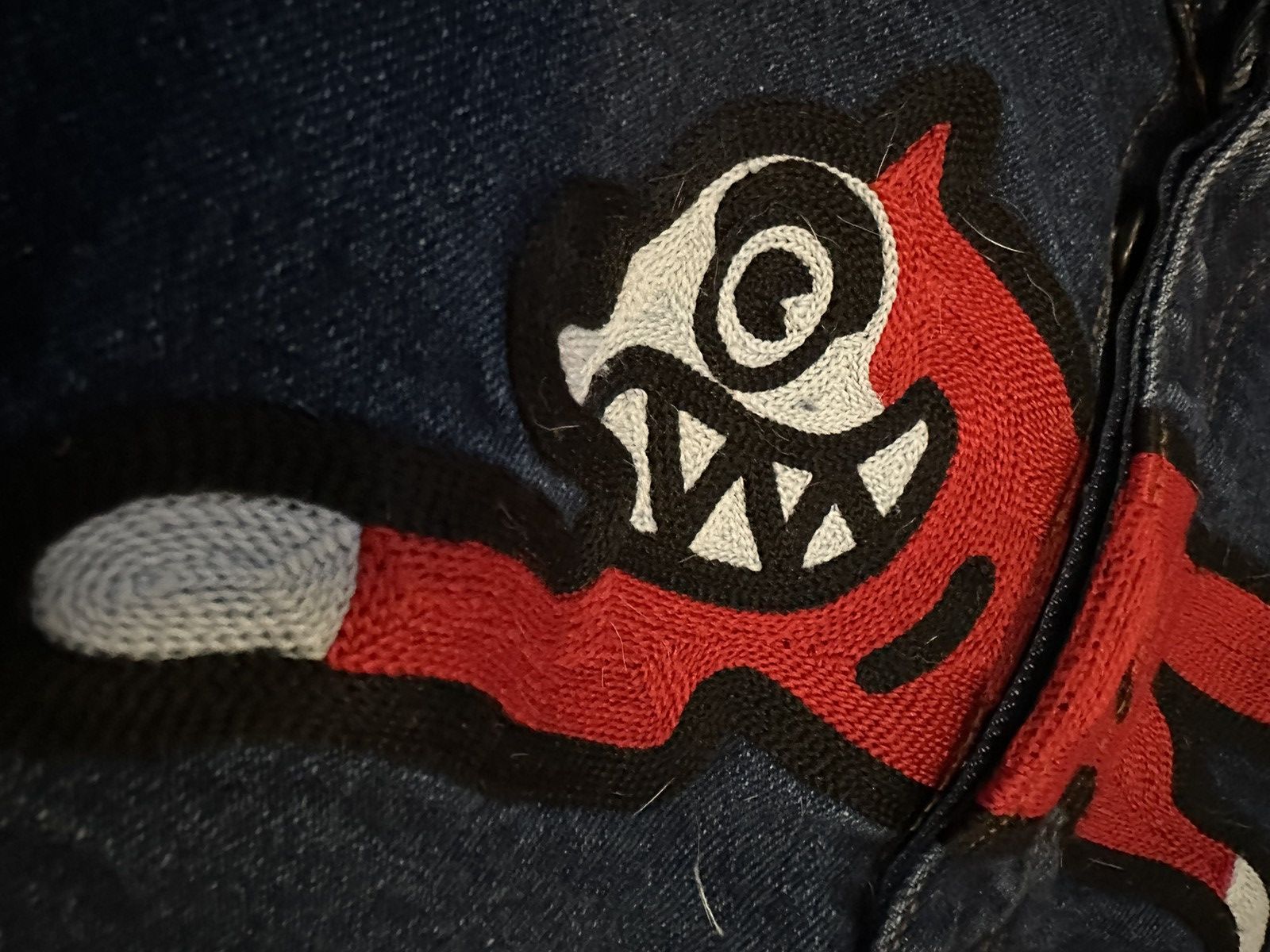 Icecream IC Running Dog Embroidered Slim Jeans Size US 34 / EU 50 - 9 Thumbnail