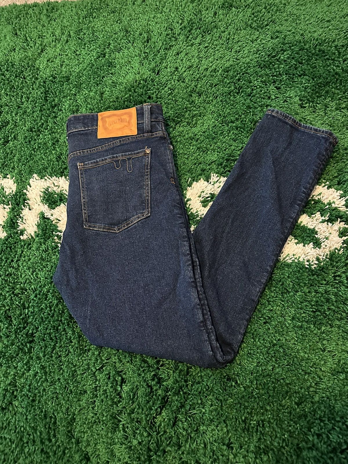 Icecream IC Running Dog Embroidered Slim Jeans Size US 34 / EU 50 - 2 Thumbnail