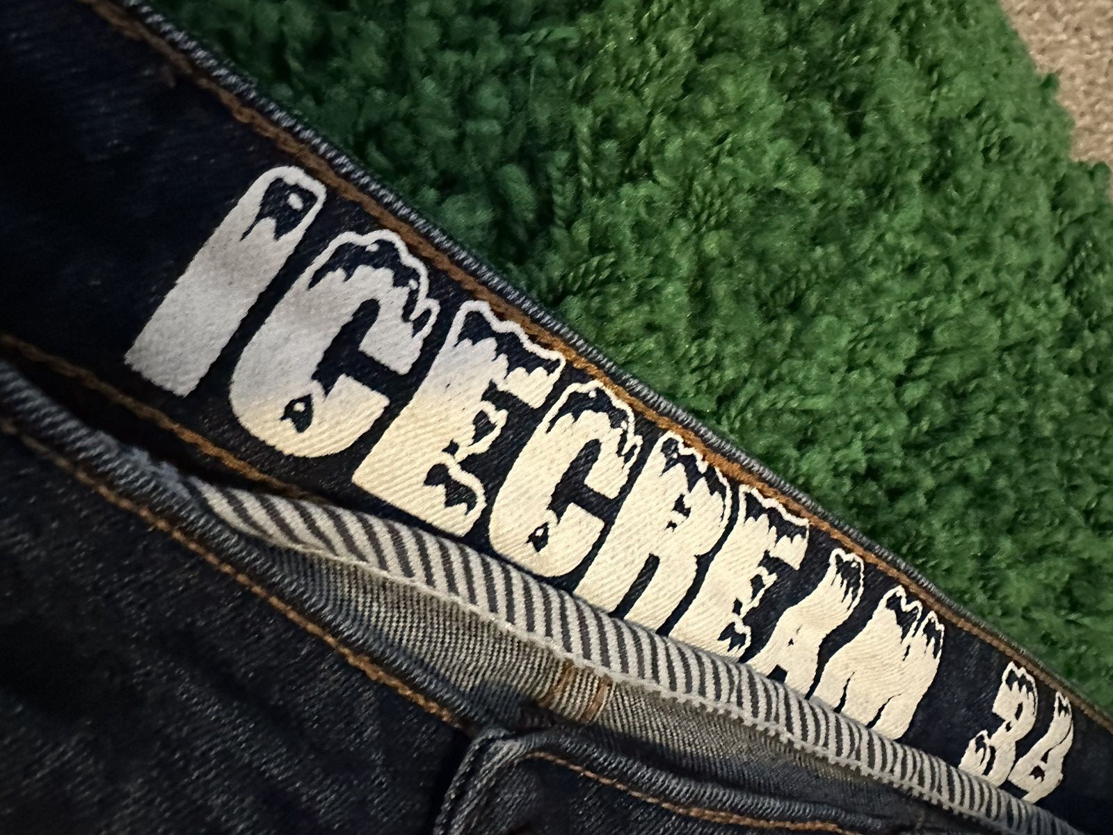 Icecream IC Running Dog Embroidered Slim Jeans Size US 34 / EU 50 - 8 Thumbnail