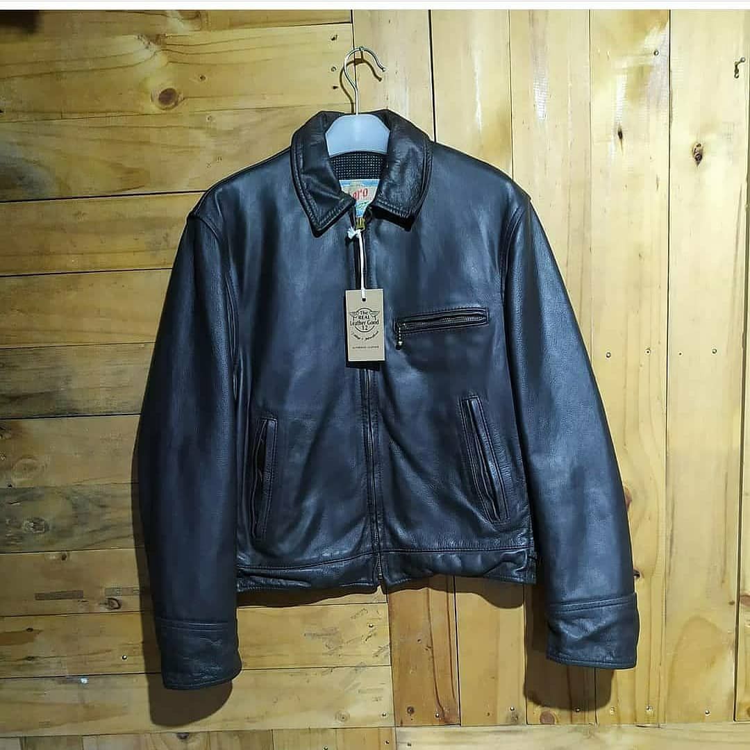 Genuine Leather AERO LEATHER CLOTHING CAFE RACER HIGHWAYMAN