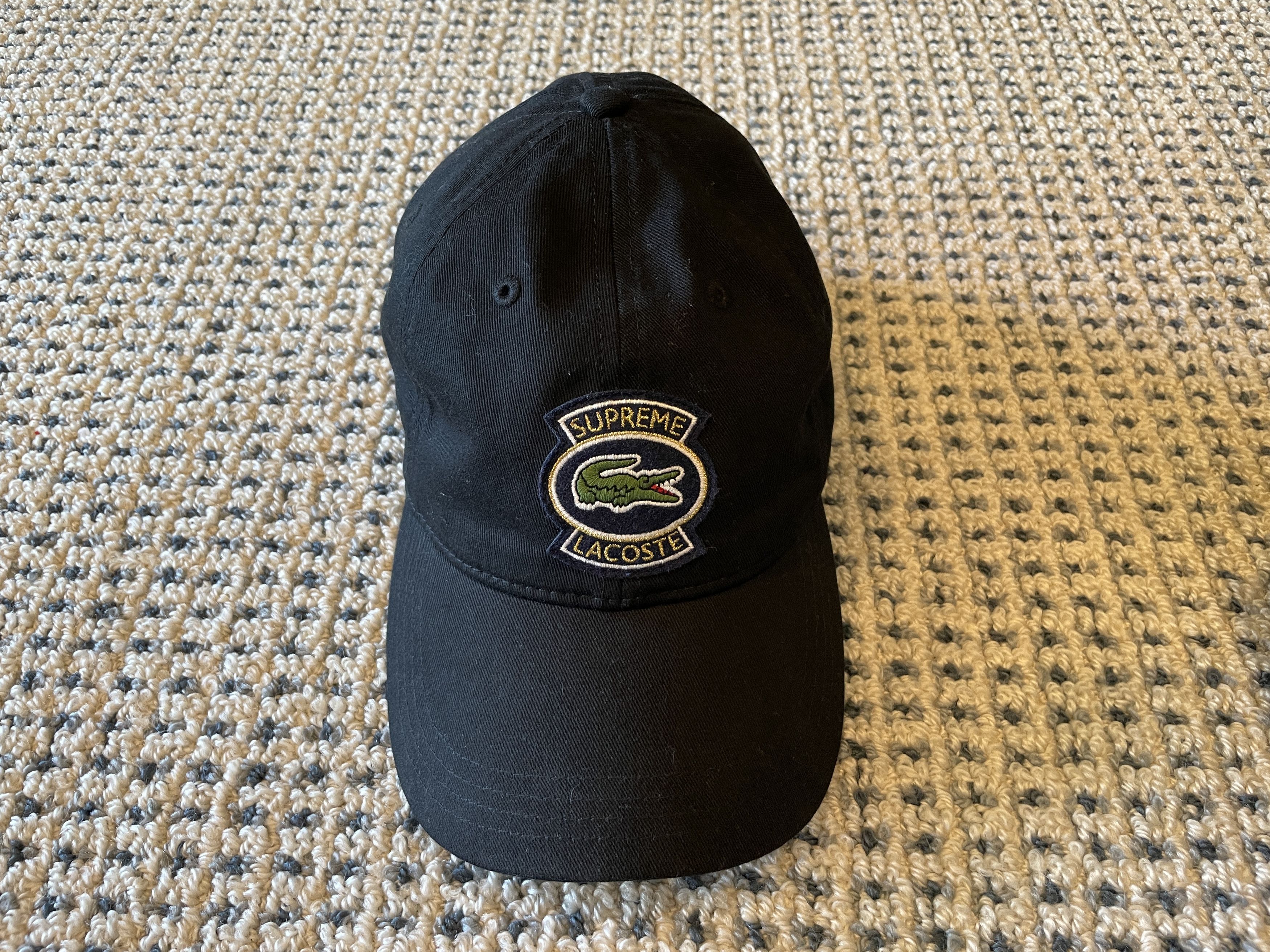 Lacoste × Supreme Supreme Lacoste Twill 6-Panel | Grailed