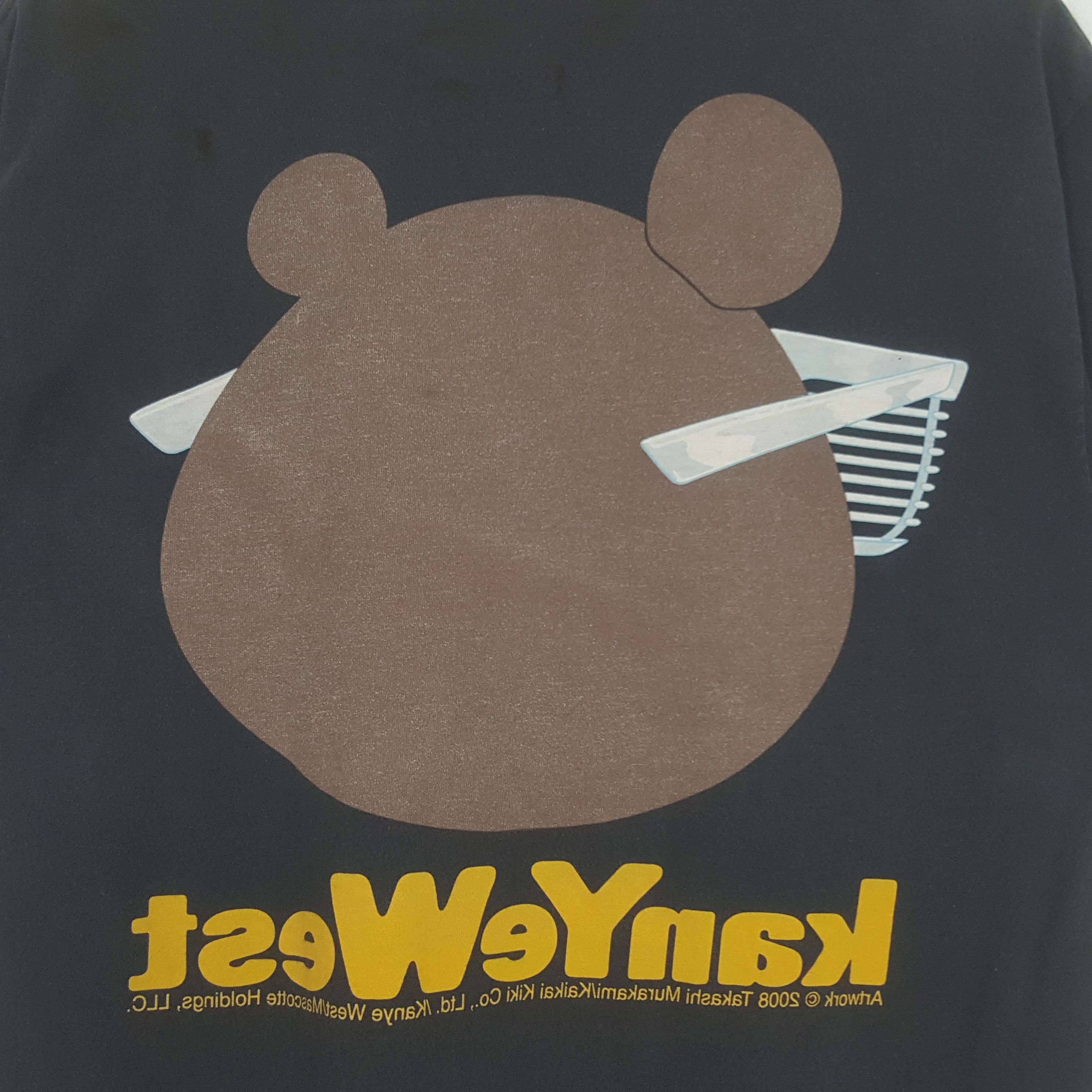 Kanye West Vintage Kanye West X Takashi Murakami Tour Tshirt Size US M / EU 48-50 / 2 - 4 Thumbnail