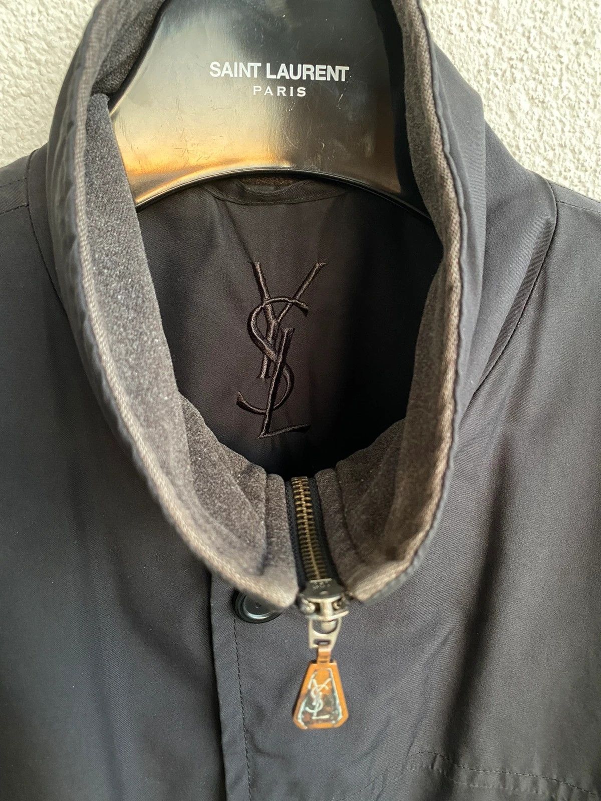 Yves Saint Laurent Warmed YSL Jacket Spring/autumn Size US XL / EU 56 / 4 - 2 Thumbnail