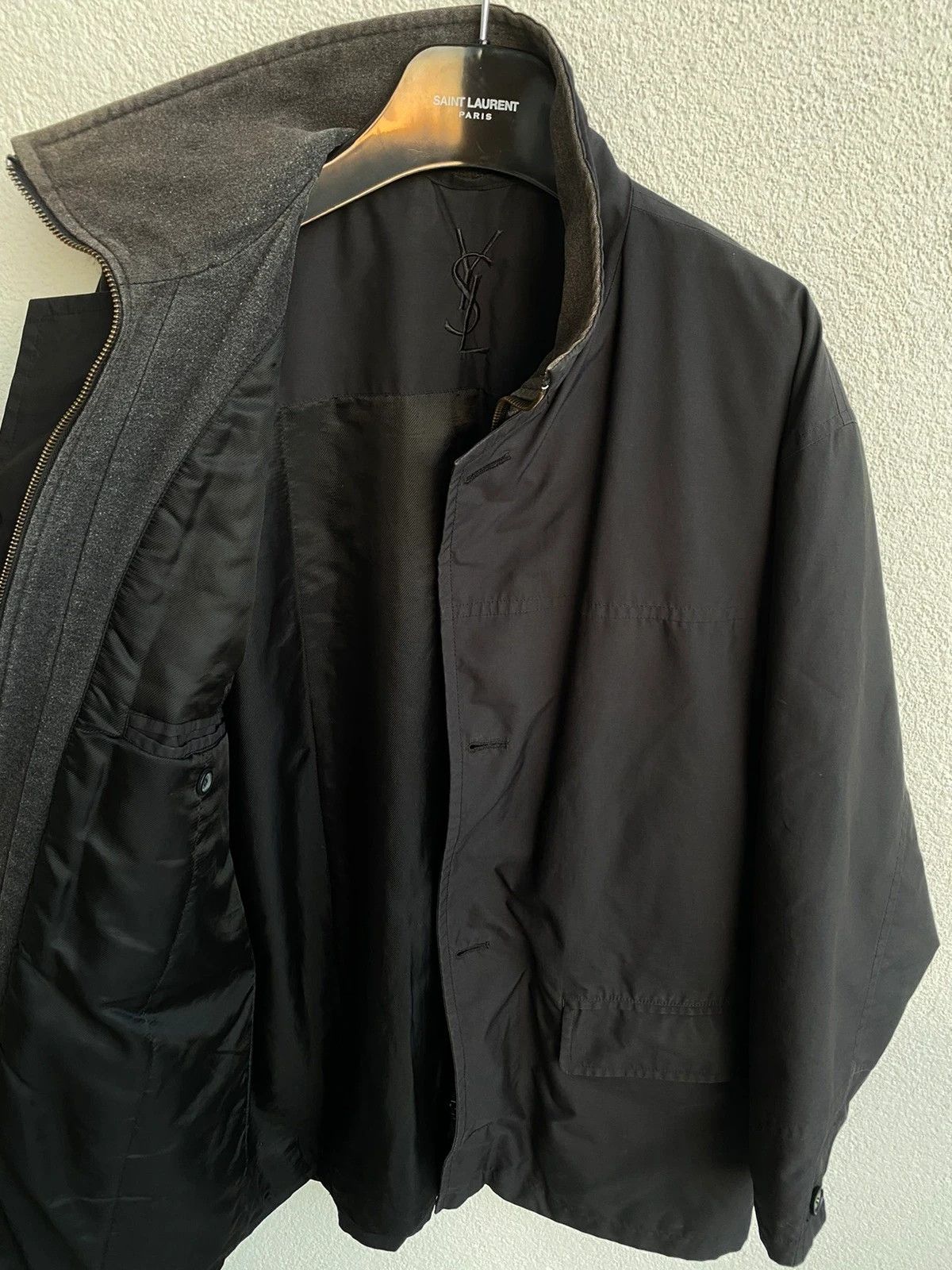 Yves Saint Laurent Warmed YSL Jacket Spring/autumn Size US XL / EU 56 / 4 - 17 Thumbnail
