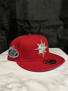 Seattle Mariners 2Tone Crossover 30th Anniversary Patch Red Brim