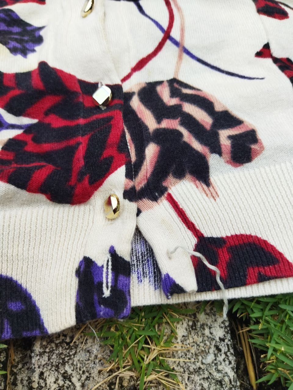 Marc by Marc Jacobs Marc by Marc Jacobs Floral Cardigan Size XS / US 0-2 / IT 36-38 - 3 Thumbnail
