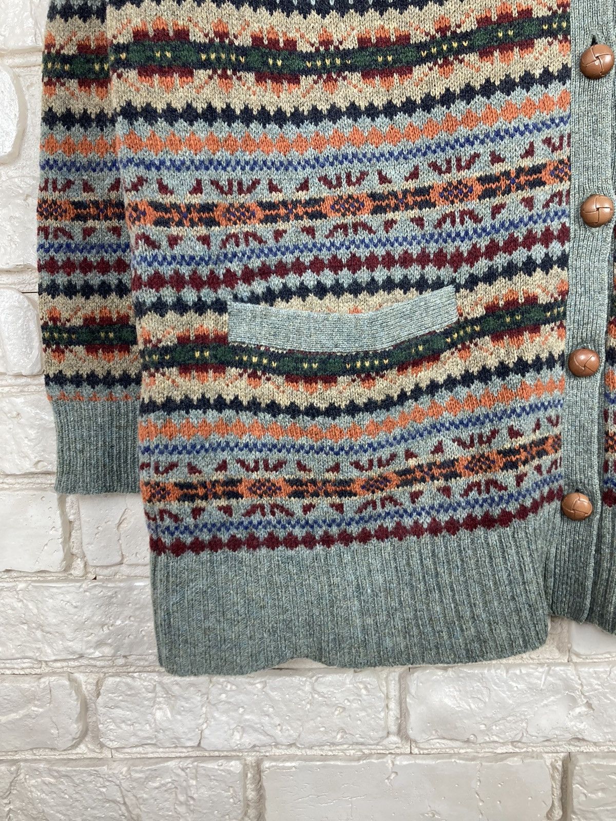 Polo Ralph Lauren Polo Ralph Lauren multi colour wool cardigan sweater Size US L / EU 52-54 / 3 - 6 Thumbnail