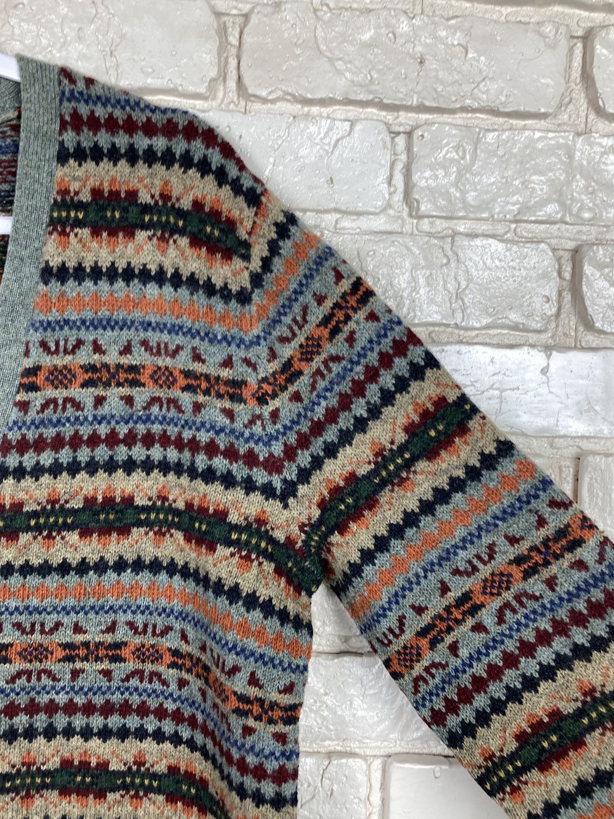 Polo Ralph Lauren Polo Ralph Lauren multi colour wool cardigan sweater Size US L / EU 52-54 / 3 - 5 Thumbnail