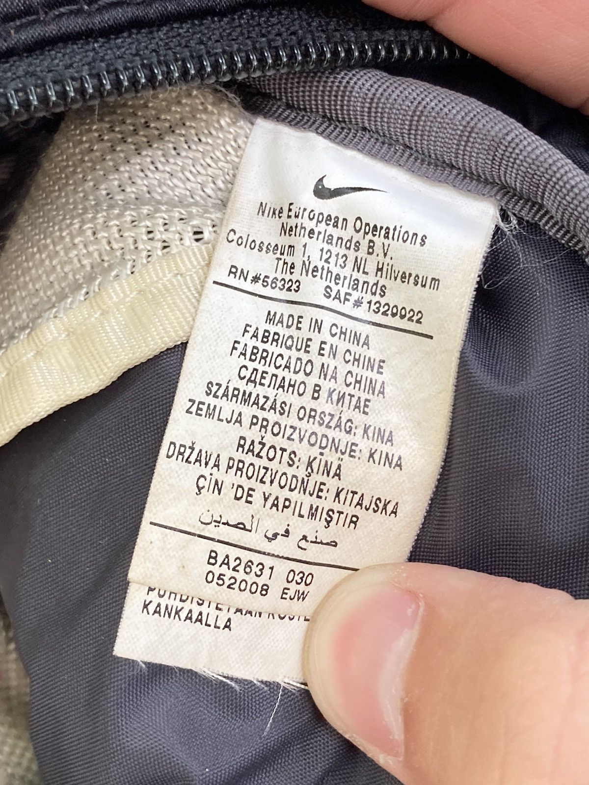 Nike Vintage Nike nylon mini shoulder bag Size ONE SIZE - 11 Thumbnail