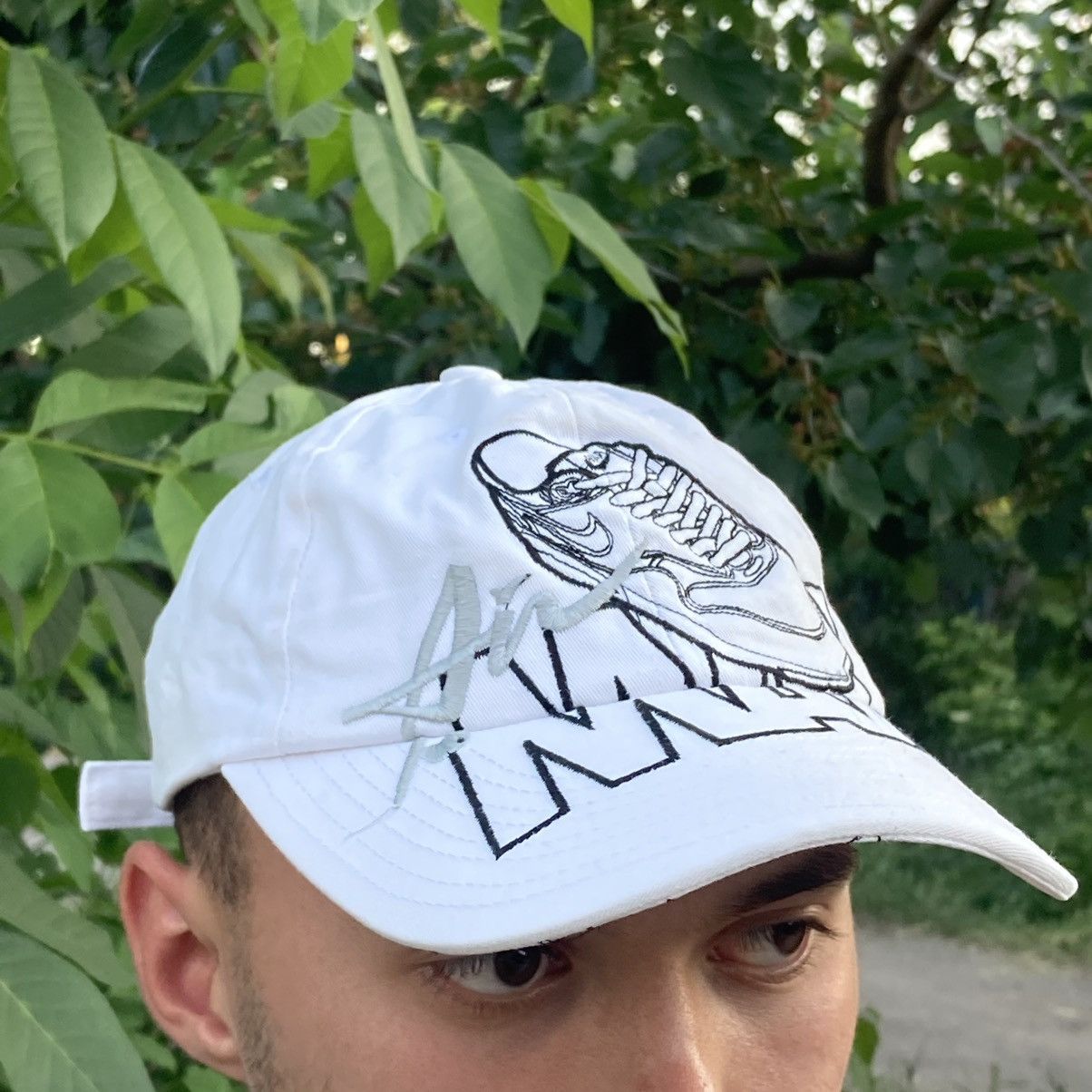 Nike × Vintage Vintage Nike air max shoes cap Size ONE SIZE - 3 Thumbnail