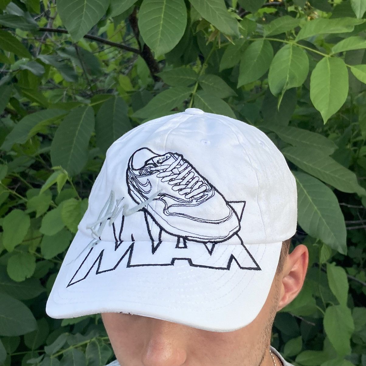Nike × Vintage Vintage Nike air max shoes cap Size ONE SIZE - 1 Thumbnail