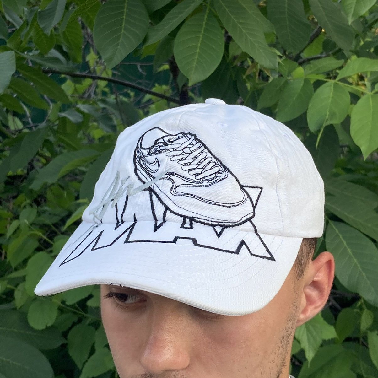 Nike × Vintage Vintage Nike air max shoes cap Size ONE SIZE - 2 Thumbnail
