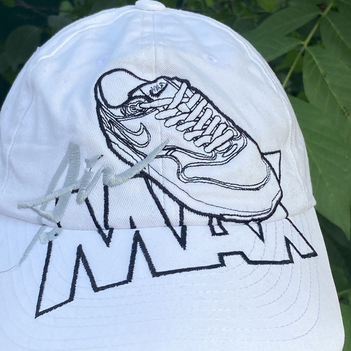 Nike × Vintage Vintage Nike air max shoes cap Size ONE SIZE - 4 Thumbnail