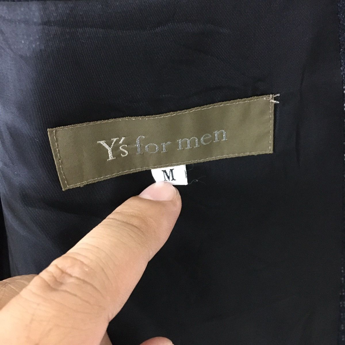Y's × Yohji Yamamoto Y’s By Yohji Yamamoto Wool Rayon Plaid Coat Size US M / EU 48-50 / 2 - 8 Thumbnail