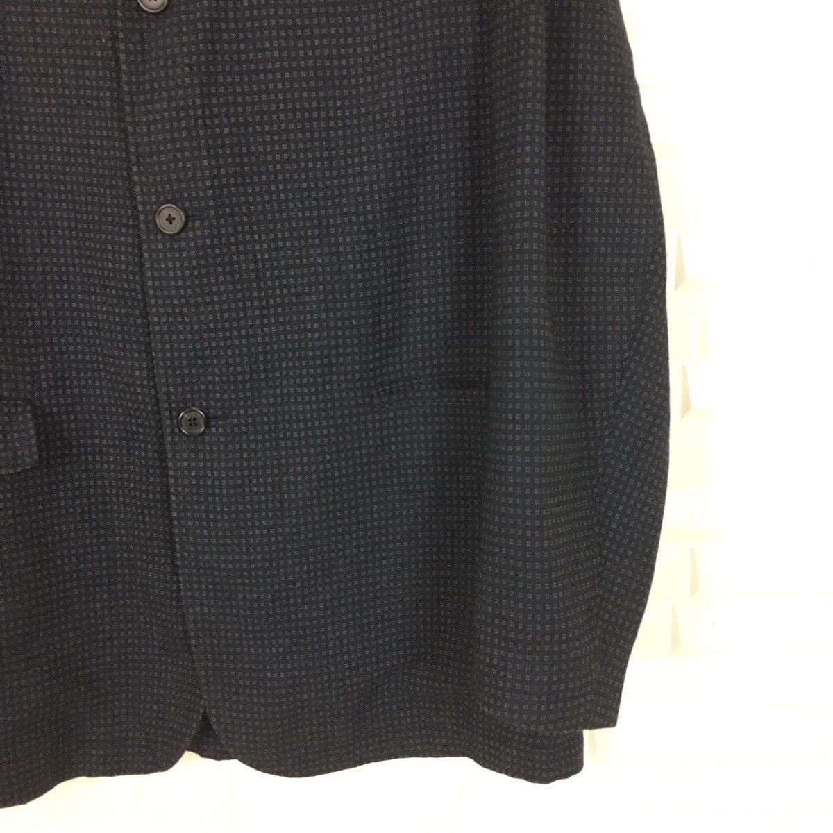 Y's × Yohji Yamamoto Y’s By Yohji Yamamoto Wool Rayon Plaid Coat Size US M / EU 48-50 / 2 - 3 Thumbnail