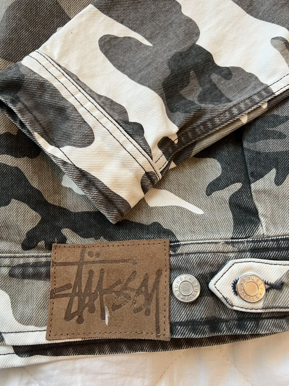 Stussy Stussy Snow Camo Work Jacket FW22 | Grailed