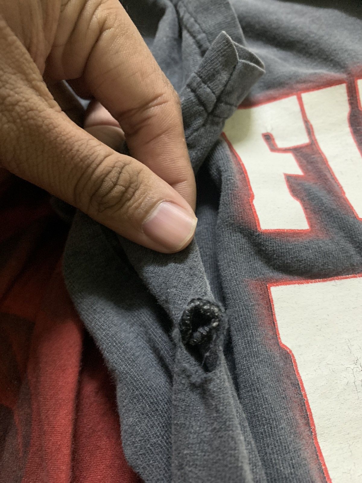 WWE distressed faded the rock vintage shirt wwf Size US XL / EU 56 / 4 - 4 Thumbnail