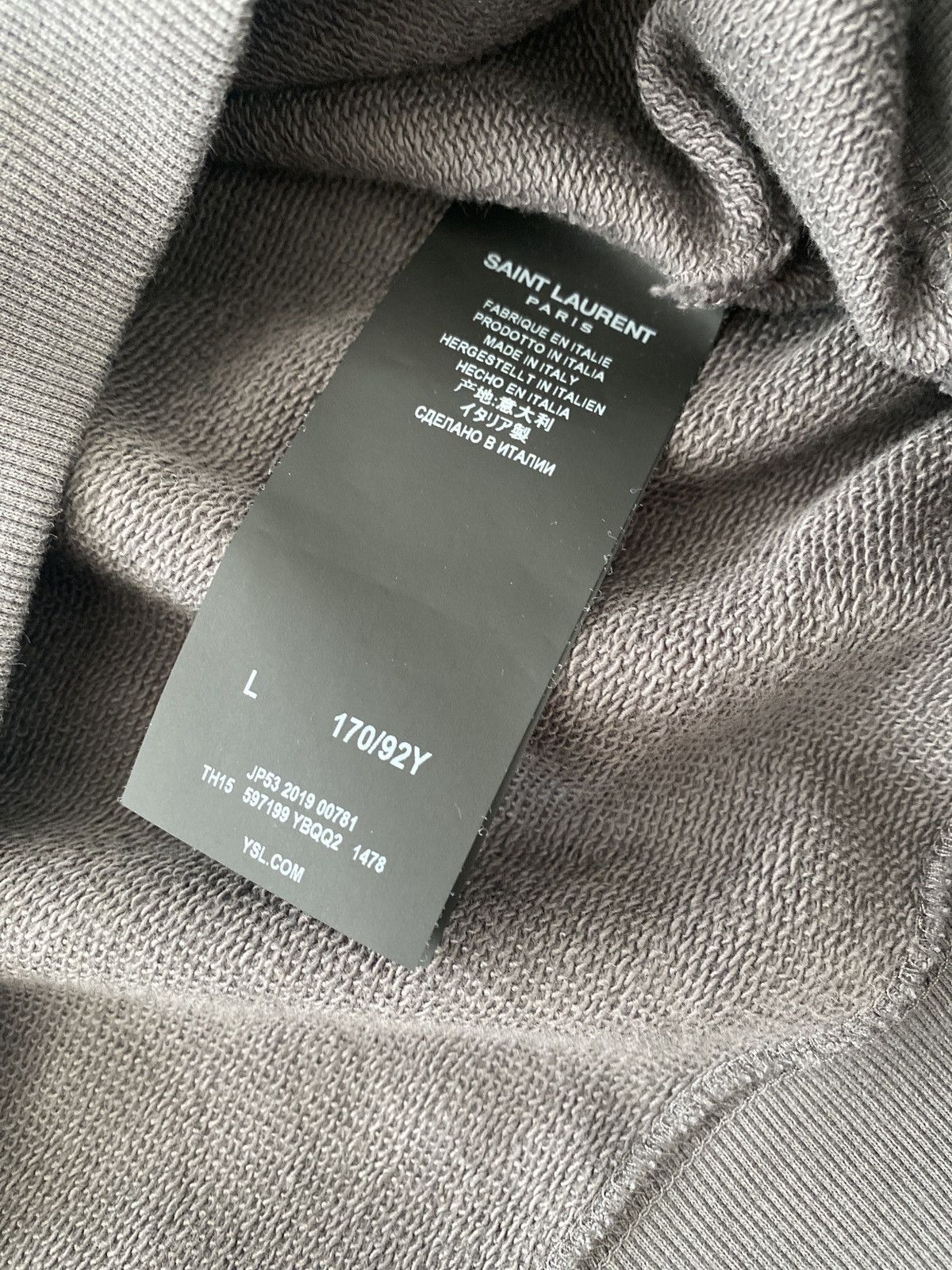 Saint Laurent Paris Saint Laurent Malibu Hoodie Size US L / EU 52-54 / 3 - 6 Thumbnail