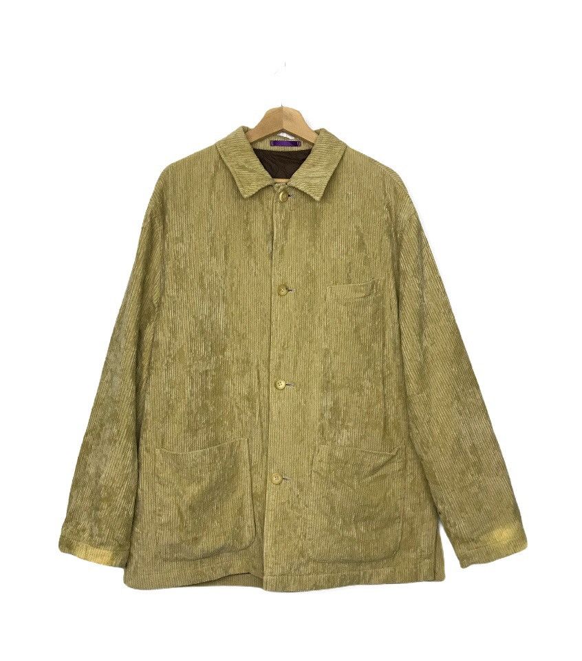 Paul Smith Paul Smith Corduroy Trenchcoat Size US L / EU 52-54 / 3 - 1 Thumbnail