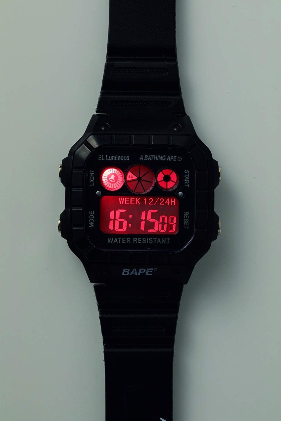 🔥 DS BAPE WATCH Digital Bapex A Bathing Ape g-shock swatch
