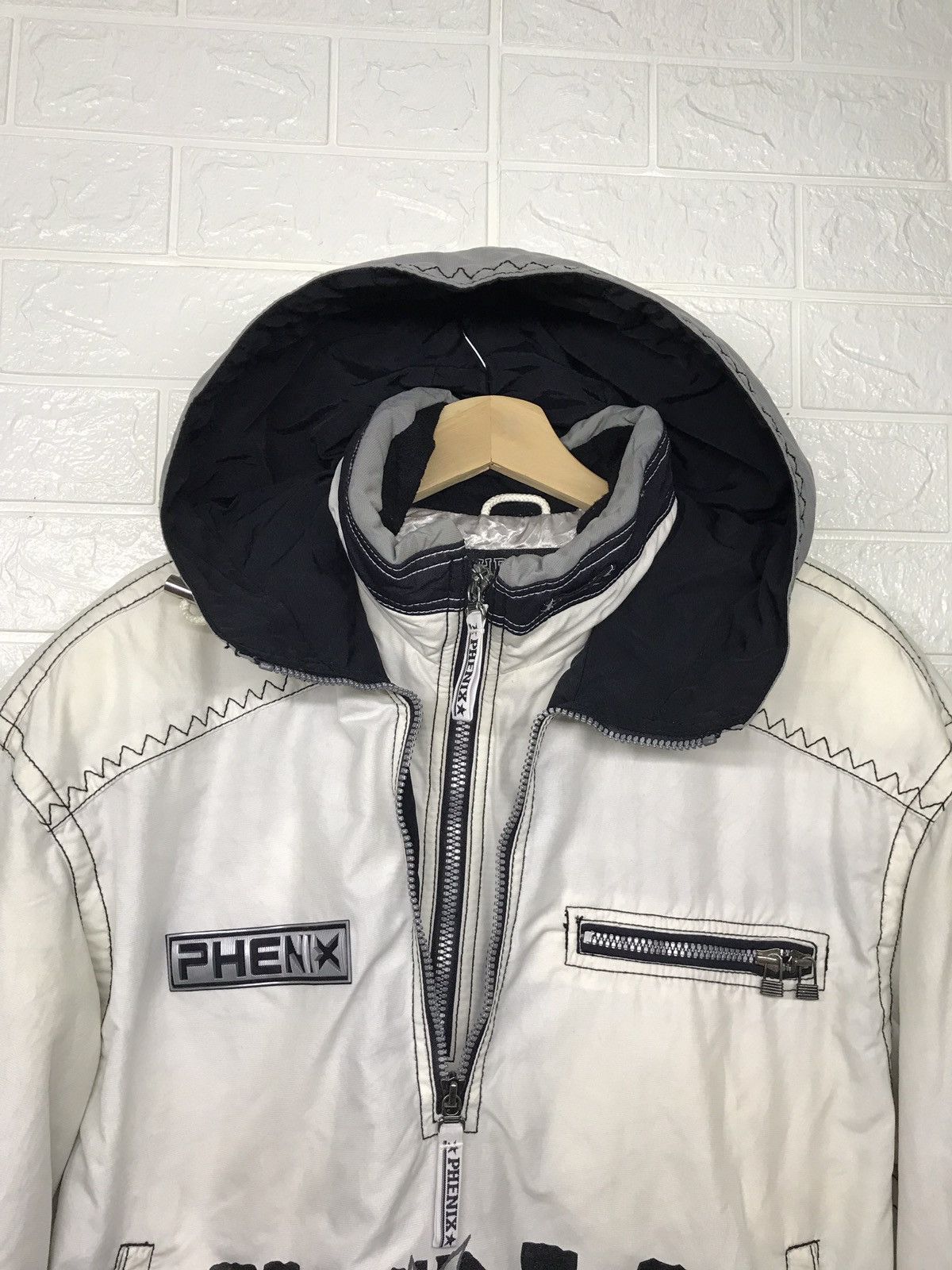 Japanese Brand Phenix Wolf Hoodie Ski Jacket Size US L / EU 52-54 / 3 - 5 Thumbnail