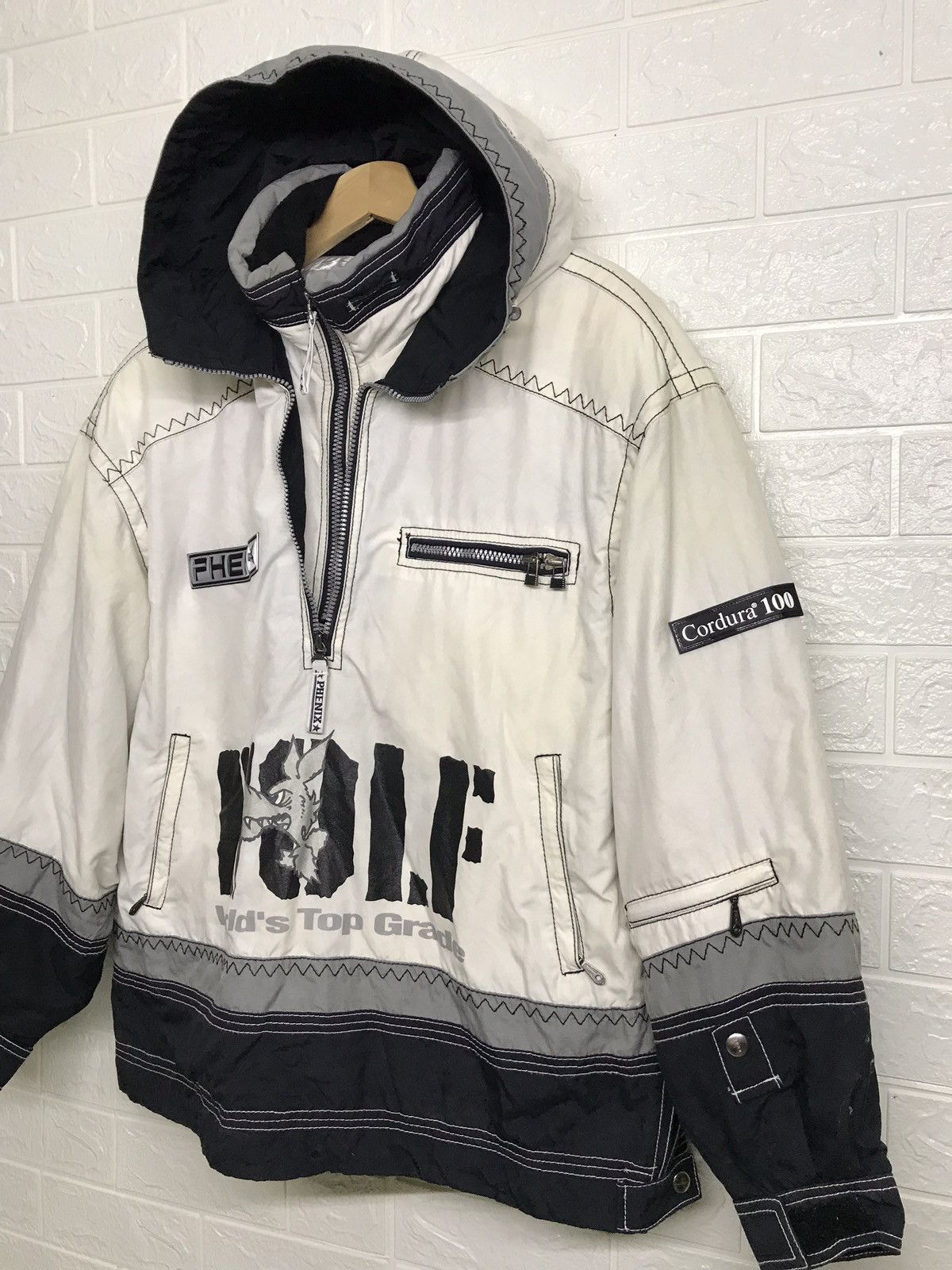 Japanese Brand Phenix Wolf Hoodie Ski Jacket Size US L / EU 52-54 / 3 - 4 Thumbnail