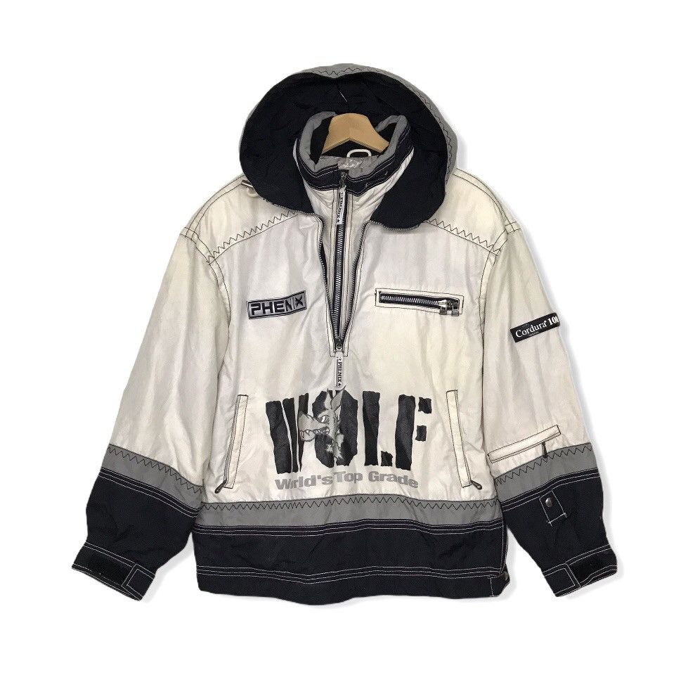 Japanese Brand Phenix Wolf Hoodie Ski Jacket Size US L / EU 52-54 / 3 - 2 Thumbnail