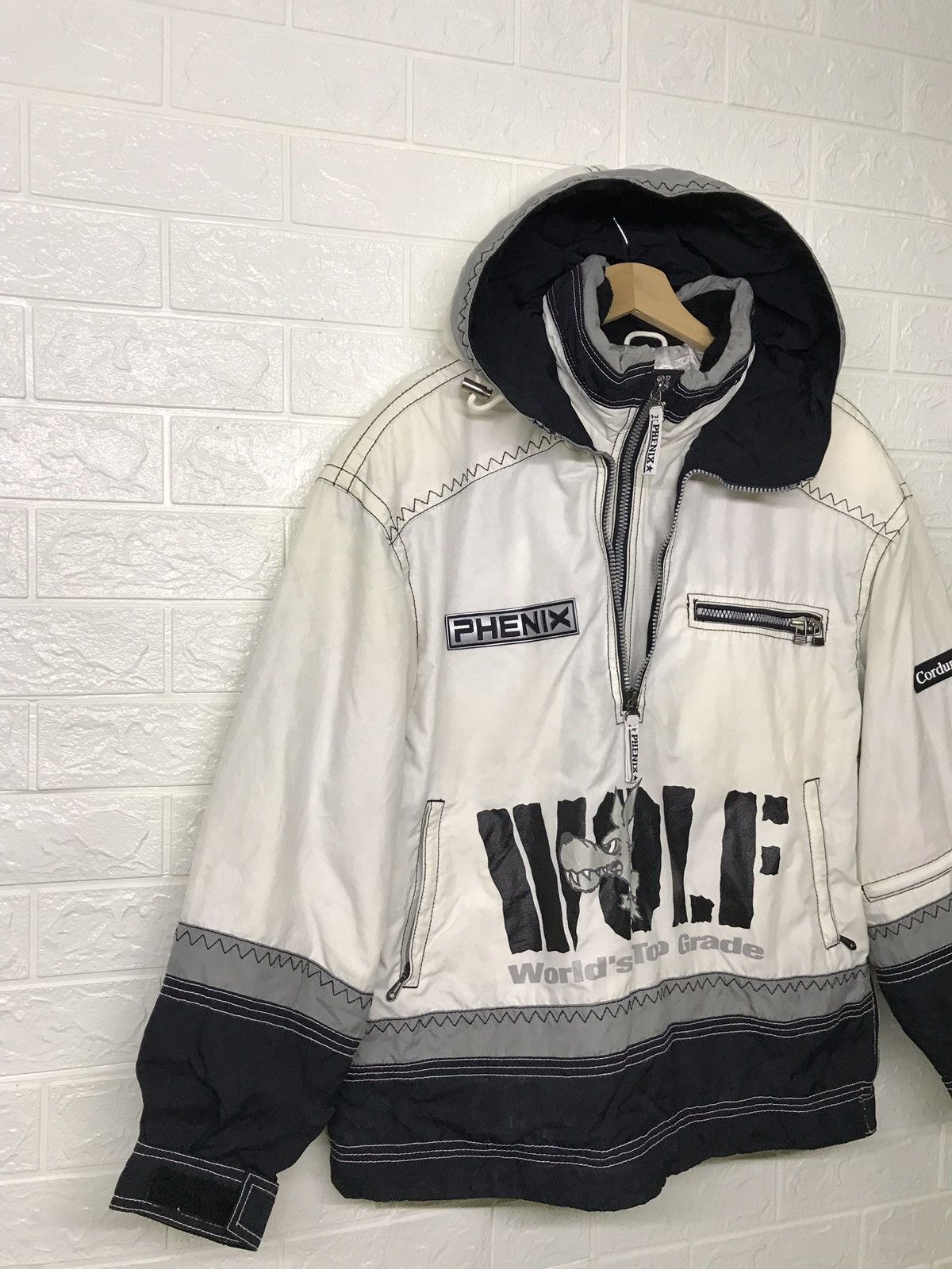 Japanese Brand Phenix Wolf Hoodie Ski Jacket Size US L / EU 52-54 / 3 - 3 Thumbnail