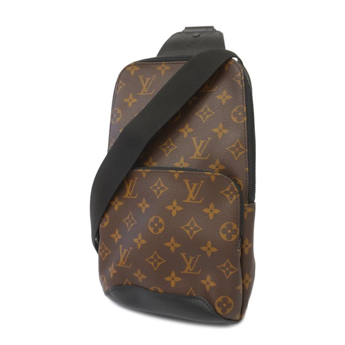 Louis Vuitton, Bags, Auth Louis Vuitton Body Bag Monogram Macassar Avenue  Sling Bag M45897