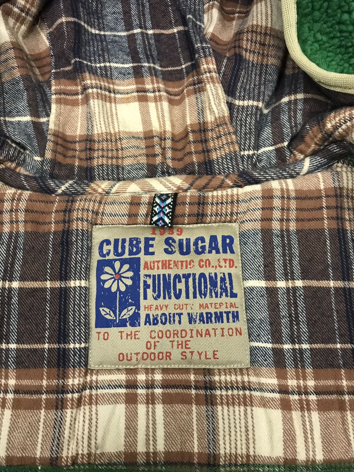 Japanese Brand 🔥Awesome Cube Sugar Sherpa Retro-x Hoodie jacket Size US S / EU 44-46 / 1 - 8 Thumbnail