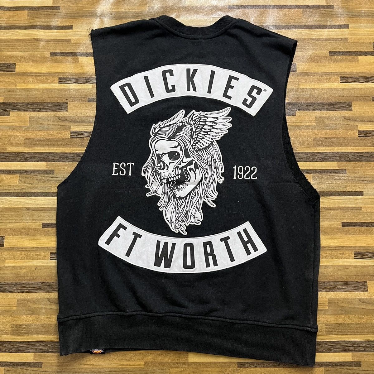 Dickies × Seditionaries Sleveless Dickies FT Worth TShirt Skull Est 1922 Size US M / EU 48-50 / 2 - 12 Thumbnail